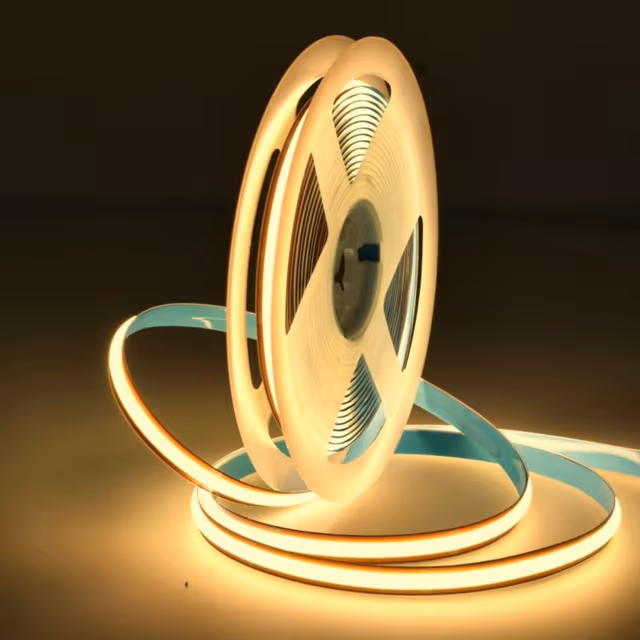 luckyled tira led cob 12w m 3000k 528led m ip68 sin l mite de corte tl8dc24 cob528 3k ip68 03