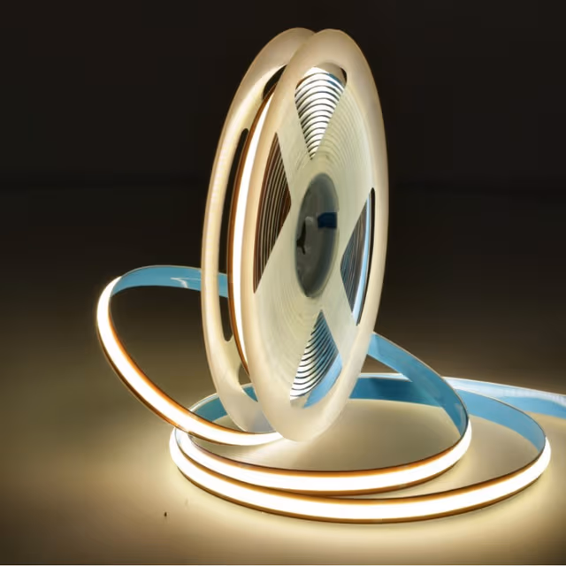 luckyled tira led cob 12w m 4000k 528led m ip20 sin l mite de corte tl8dc24 cob528 4k ip20 04